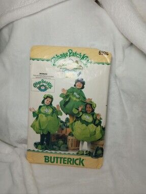 Butterick Vintage Cabbage Patch Kids Sewing Pattern 6920 Childs Costume 1984 Cut